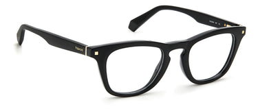Premium Women Polaroid Eyeglasses: PLD D434 - Black(2) - SpecSMART Eye Clinic (Diagonal View)